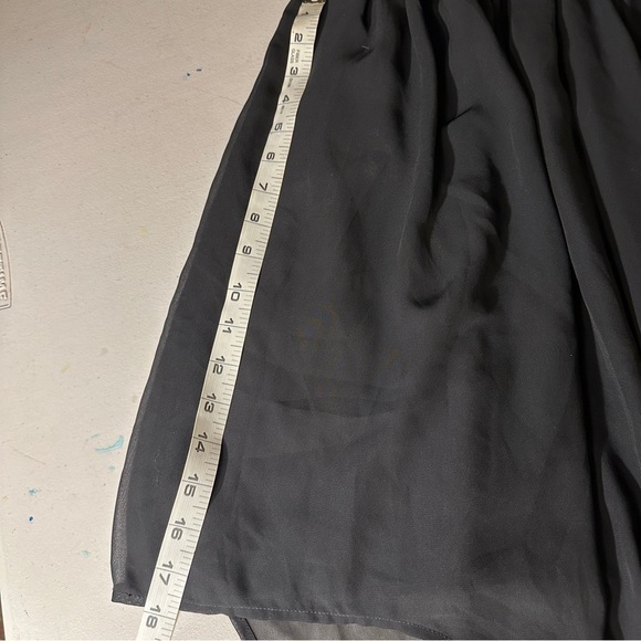 Blue juice XS Black assymetrical dress with zipper and lining - Picture 6 of 12